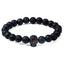 Elegant Tiger Eye Bracelet with Lion Head Charm