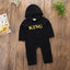 Jumpsuit de Algodón Premium para Bebé Niño con Capucha
