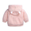 Winter Warm Cartoon Bear Hooded Jacket for Newborns