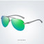 Premium Men's Polarized Pilot Sunglasses with UV400 Protection