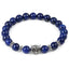 Elegant Tiger Eye Bracelet with Lion Head Charm