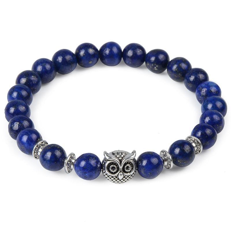 Elegant Tiger Eye Bracelet with Lion Head Charm