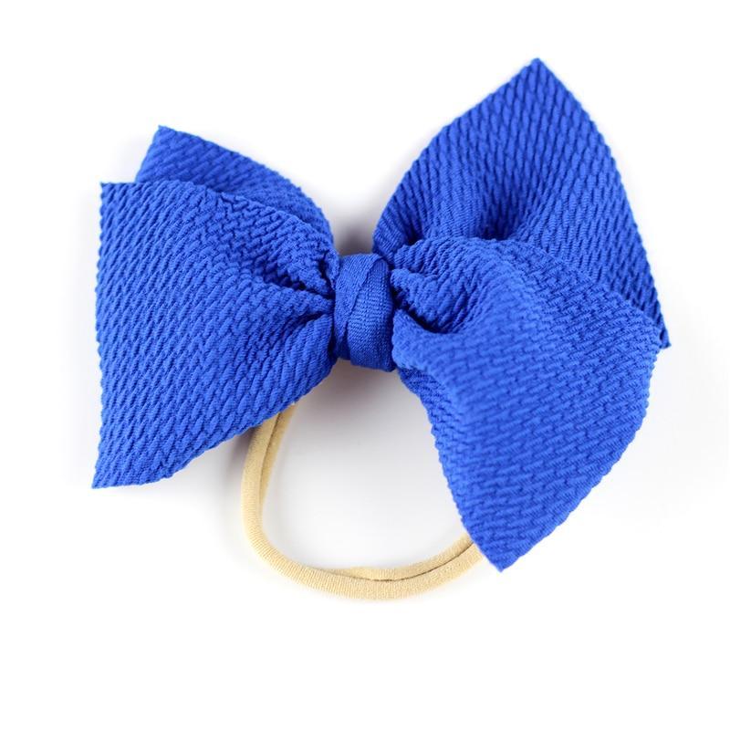 Bandeau Stylé pour Filles Bébé avec Grand Nœud