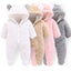 Salopettes d'hiver confortables pour bébé - Combinaison unisexe pour nourrissons