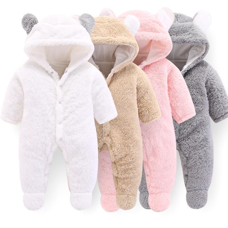 Salopettes d'hiver confortables pour bébé - Combinaison unisexe pour nourrissons