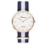 Luxury Unisex Quartz Watch with Elegant Strap Design
