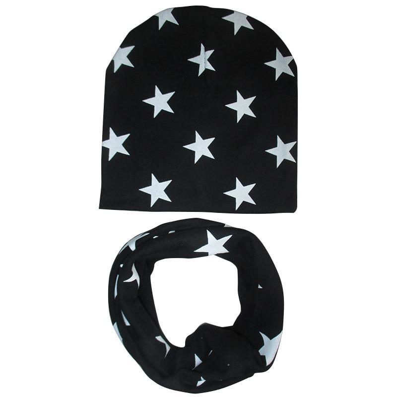 Ensemble élégant de bonnet et écharpe pour garçons et filles