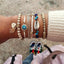 Ensemble de Bracelets Pendants Ajustables Main Cœur Œil Ethnique