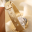 Montre Pendentif Hibou en Or Rose STEVVEX pour Femmes