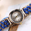 Montre Bracelet Ajustable Fait Main pour Femmes