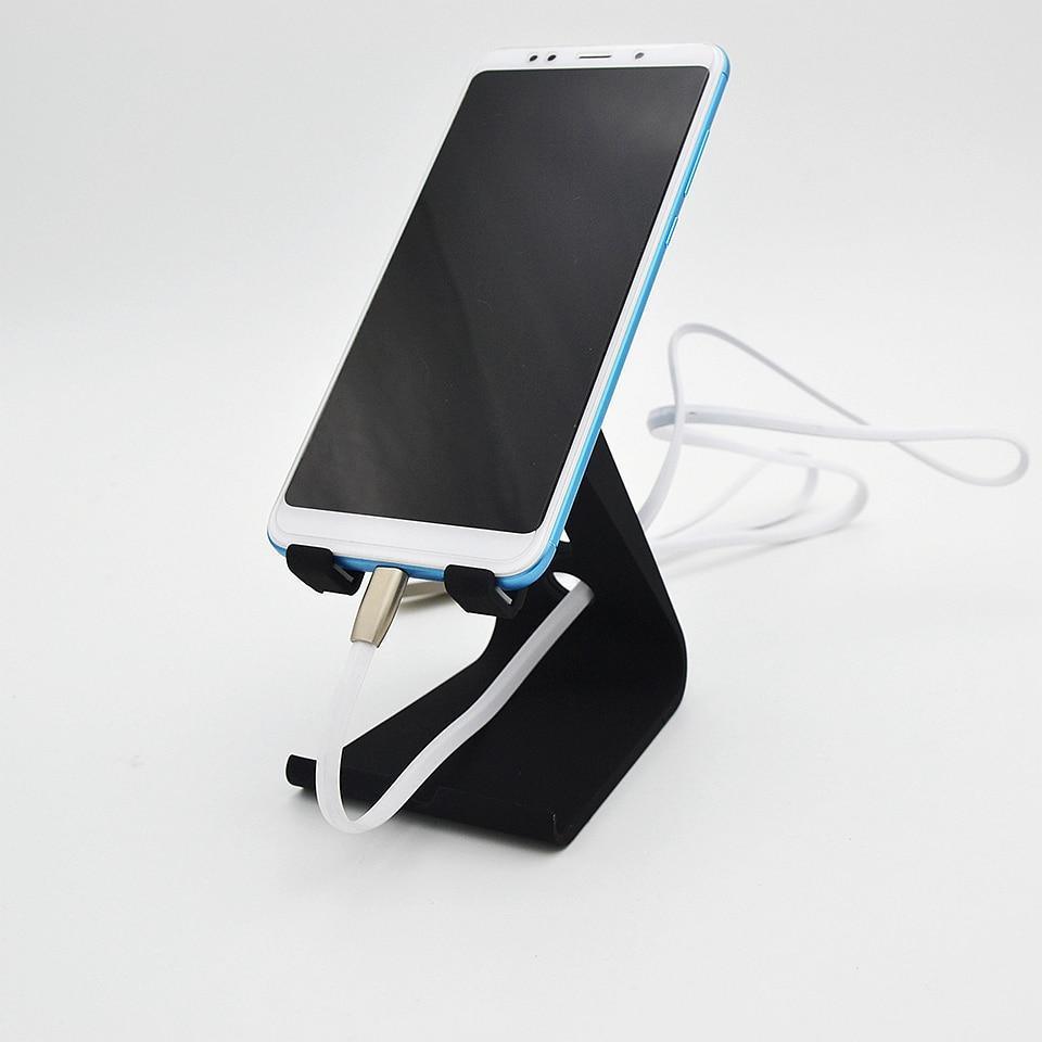 Flexible Rotating Universal Phone Holder for Desktop Use