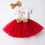 Fluffy Pink Tutu Dress for Baby's First Birthday