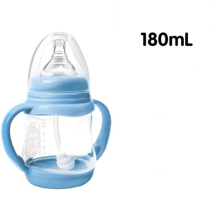 Botella para Bebés Anti-Cólicos Libre de BPA con Popote