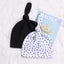 Adorable 2-Piece Baby Cap Set - 100% Cotton for All Seasons - Korvel