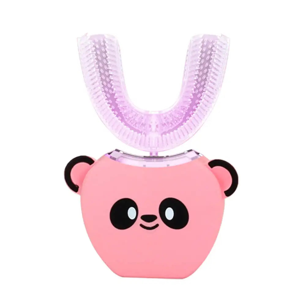 Smart U 360 Degrees Kids Sonic Electric Toothbrush Music Silicon Automatic Ultrasonic Teeth Tooth Brush Cartoon Pattern Children - Korvel
