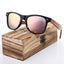 Gafas de sol de bambú polarizadas hechas a mano de lujo