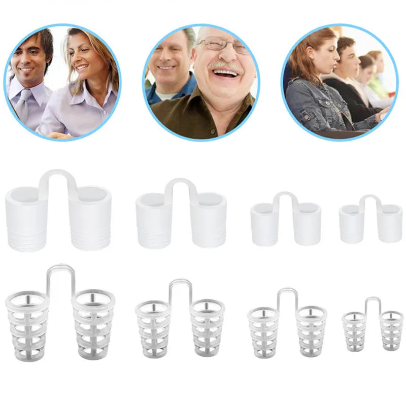 Anti Snore Apnea Nose Clip Anti-Snoring Breathe Aid Stop Snore Device Sleeping Aid Equipment Stop Snoring - Korvel