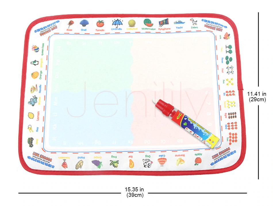 Tapis de Dessin Magique à Eau pour Enfants - Amusement Créatif