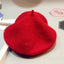 Pure Wool Baby Beret Hat in Modern Retro Design