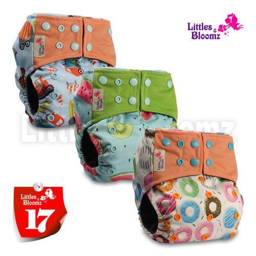 Modern Luxury Printed Washable Cloth Diaper Set