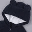 Winter Warm Cartoon Bear Hooded Jacket for Newborns