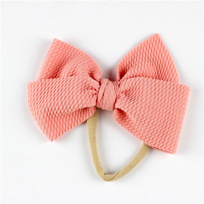 Bandeau Stylé pour Filles Bébé avec Grand Nœud
