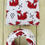 Modern Cartoon Sheep Cotton Hat & Scarf Set for Kids