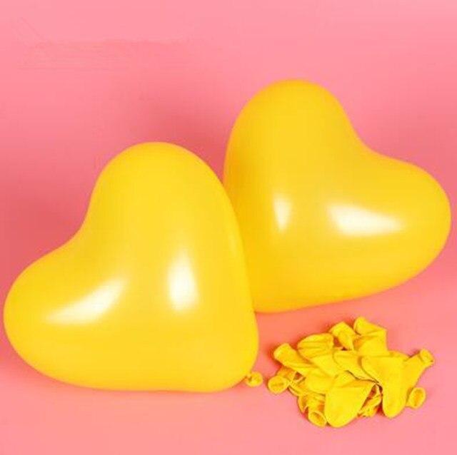 100-Piece Heart Shaped Balloons for Every Celebration