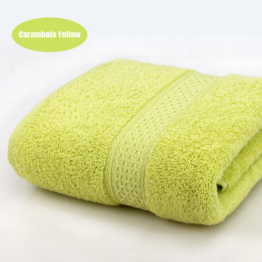 Pure Cotton Super Absorbent Large Towel Bath Towel - Korvel