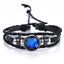 Elegant Zodiac Constellation Leather Bracelet for All