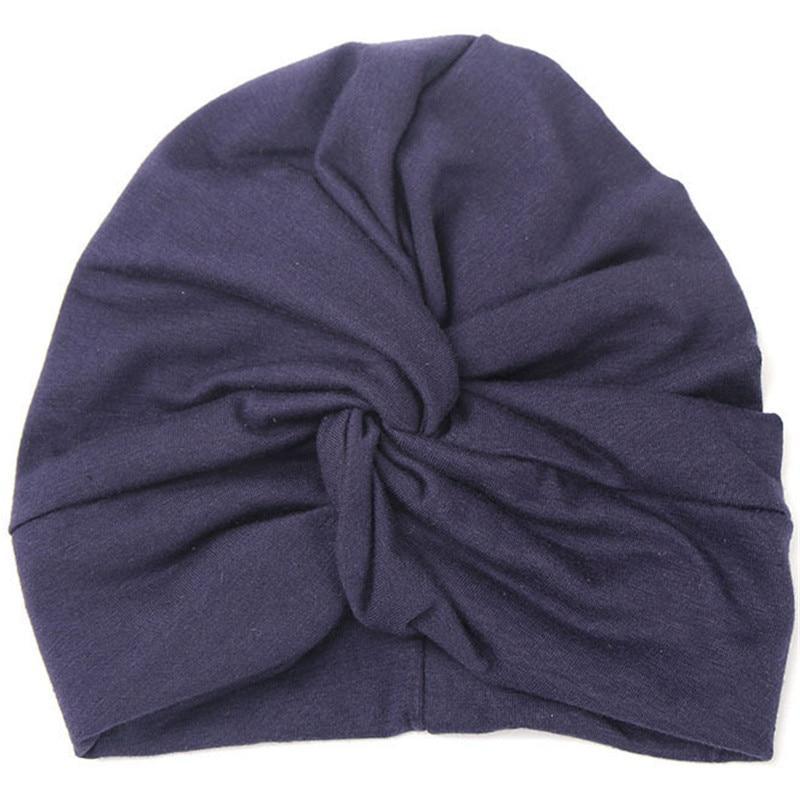 Gorro Turbante de Algodón Suave para Niñas - Estilo Bohemio