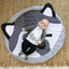 Deluxe Cartoon Animal Play Mat for Infants - Foldable Cotton Rug - Korvel