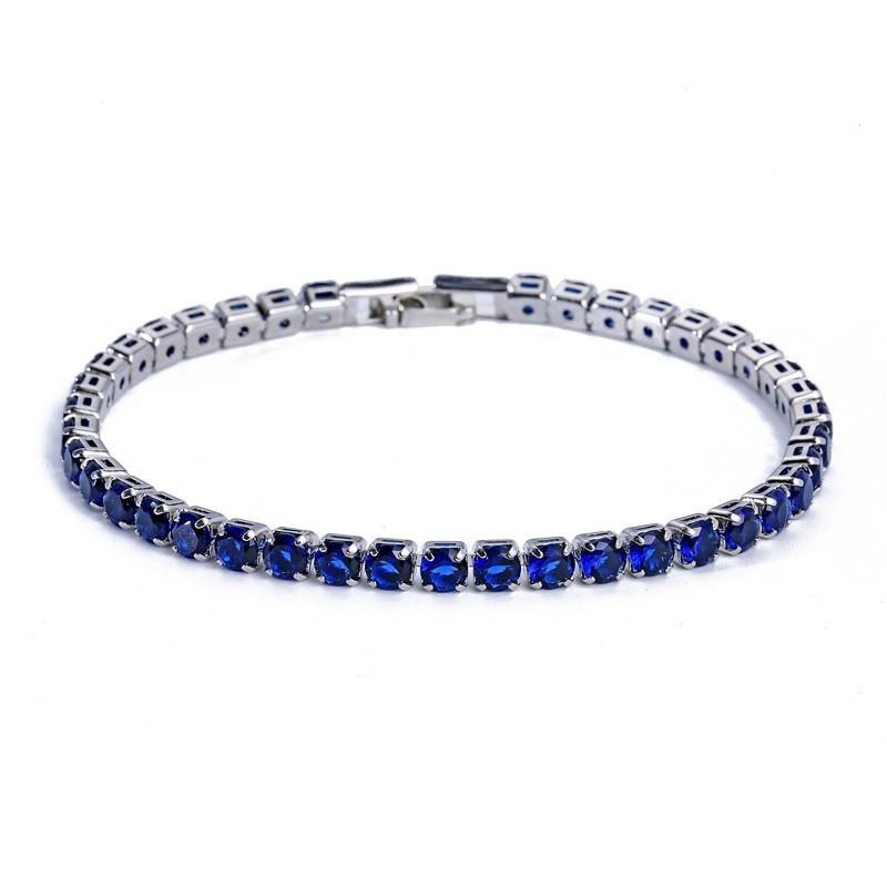 Elegant Cubic Zirconia Tennis Bracelet for Men and Women