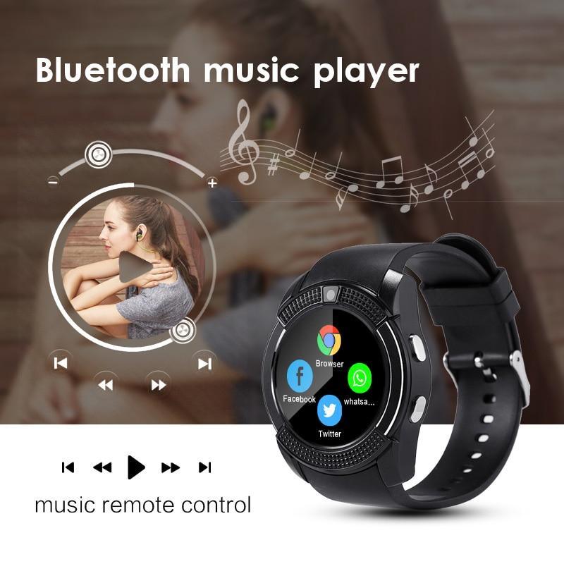 Premium Smart Watch for Android & iOS with SIM and Camera