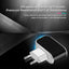Triple USB Wall Charger - 5V 2A Power Adapter for Fast Charging Devices - Korvel