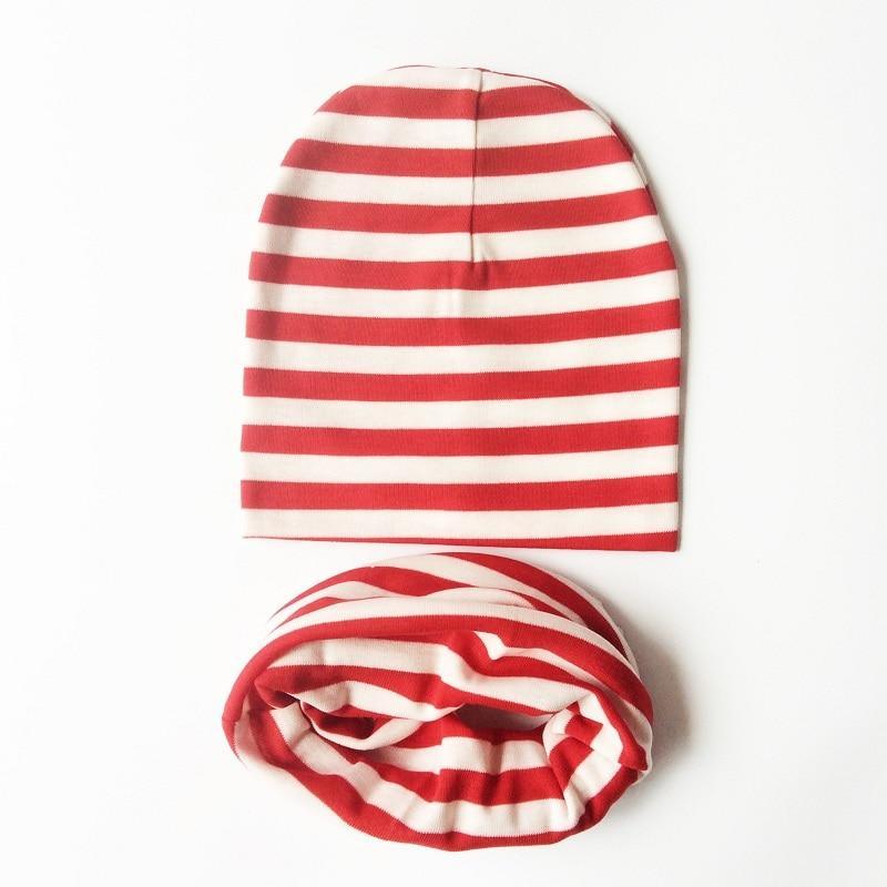 Ensemble élégant de bonnet et écharpe pour garçons et filles