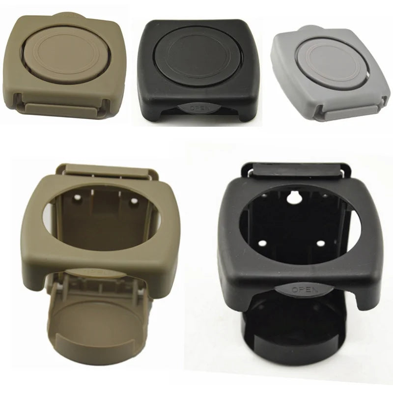 Universal High-quality Folding Car cup holder Black Drink Holder - Korvel