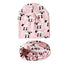 Modern Cartoon Sheep Cotton Hat & Scarf Set for Kids