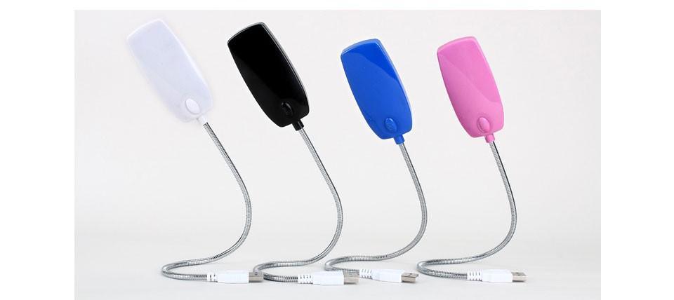 STEVVEX LED Flexible Desk Lamp - USB Powered, Ultra Bright