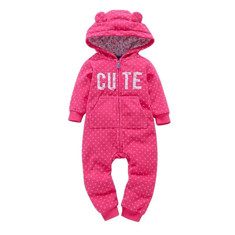 Combinaison en polaire corail douillette pour bébé pour toutes les occasions