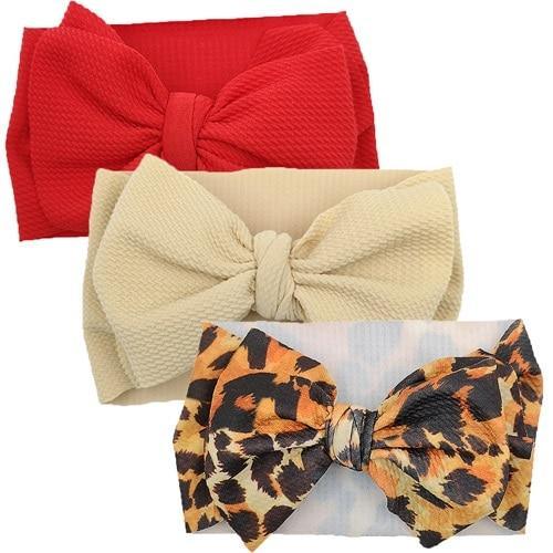 Ensemble de Turbans et Bandeaux Élégants pour Filles - 3 Pièces