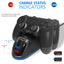 OIVO Fast PS4 Controller Charging Dock Station Dual Charger Stand with Status Display Screen for Play Station 4/PS4 Slim/PS4 Pro - Korvel