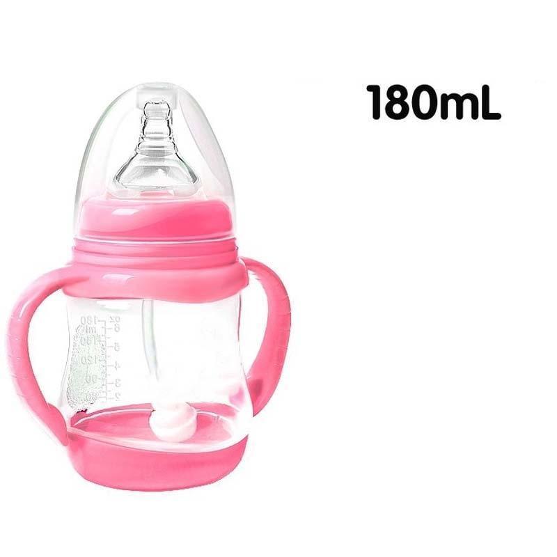 Botella para Bebés Anti-Cólicos Libre de BPA con Popote
