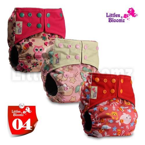 Modern Luxury Printed Washable Cloth Diaper Set