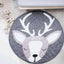 Deluxe Cartoon Animal Play Mat for Infants - Foldable Cotton Rug - Korvel