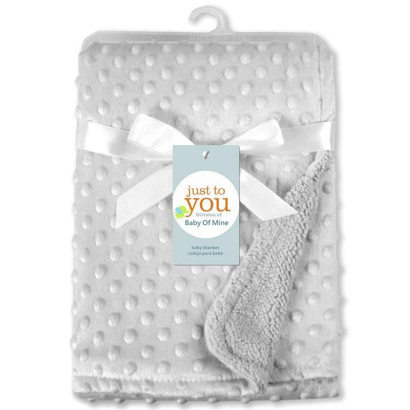 Modern Luxury Baby Blanket - Soft Fleece Swaddling Blanket