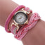Montre Bracelet en Rhinestones pour Femmes en Quartz Doré Élégant