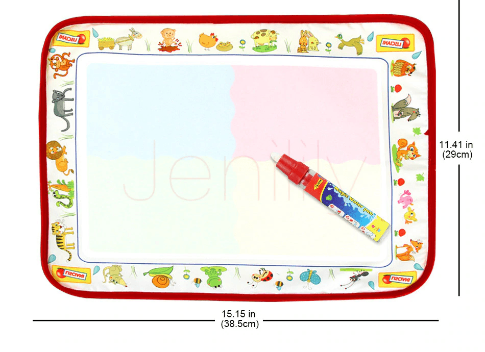 Tapis de Dessin Magique à Eau pour Enfants - Amusement Créatif