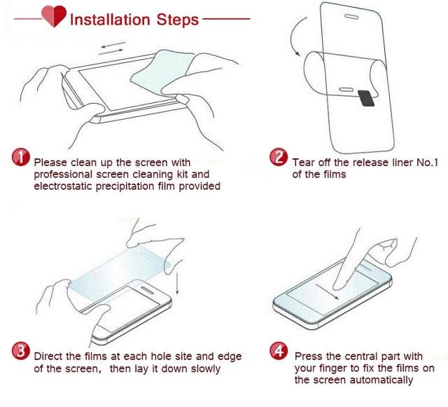 3D Curved Edge Tempered Glass Screen Protector for iPhone