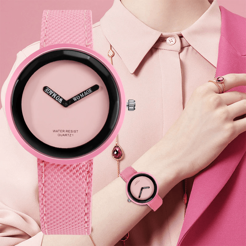 Montre en cuir pour femmes élégante - Design minimaliste